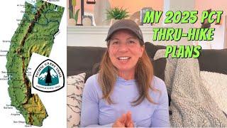 My 2025 PCT Thru-hike Announcement & Daily Vlogs