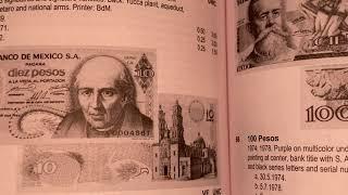 World paper money banknotes book