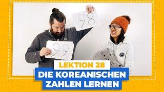 Koreanische Zahlen von 1-100 Lernen | Koreanisch für Anfänger Lektion 28