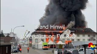 Grossbrand Traktorenfabrik Hinwil