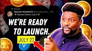 Hamster Kombat Launch Date (How much profit per hour's worth) - $4,000 Airdrop Hamster Kombat Crypto