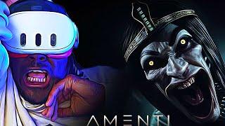 PLAYING THE SCARIEST EGYPTIAN HORROR GAME IN VR! | Amenti