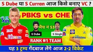 PBKS vs CHE Dream11 Prediction, PBKS vs CHE Dream11 Team, PBKS vs CSK Dream11 Prediction