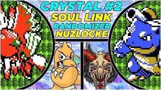 Pokemon CRYSTAL Soul Link RANDOMIZER Nuzlocke - PART 2