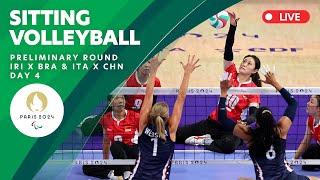 Sitting Volleyball - Preliminary Round - Men's IRI X BRA & Women's ITA X CHN | Day 4