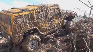 Toyota Tundra VS Hummer H2 VS Dodge RAM - RC OFF-Road - mud diggers