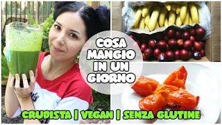 COSA MANGIO IN UN GIORNO  CRUDISTA | VEGANO | SENZA GLUTINE