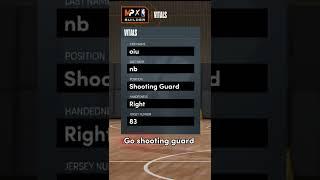 Best build in nba 2k23 #2k23 #nba2k23