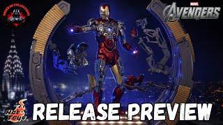 Hot Toys Iron Man Mark VI Suit-Up Gantry The Avengers Release Preview - Order 66 Collections