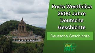 Porta Westfalica - 2500 Jahre Deutsche Geschichte auf 15km - Germanen, Preußen, Kaiser, Schlageter