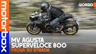 MV Agusta Superveloce 800 | La PROVA della SUPERSPORTIVA moderna dal LOOK rétro