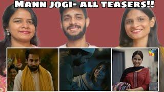 Mann Jogi All Teasers - Bilal Abbas Khan, Sabeena Farooq, & Mirza Rasheed | WhatTheFam Reactions!