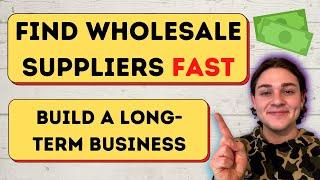 How to Find Profitable Wholesale Suppliers for Amazon FBA