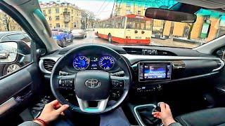 2019 Toyota HILUX Double Cab [ 2.4 D-4D Active 4WD ] POV Test Drive