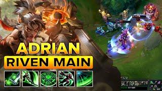 Adrian Riven Montage 2024 - High Elo Riven Plays Season 14