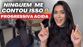 MINHA EXPERIÊNCIA COM PROGRESSIVAS ÁCIDAS: Ninguém me contou isso antes do alisamento | Larisse Gama