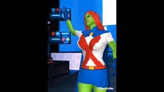 Miss Martian DC Superheroine - WWE SVR2k11 | PSP | #missmartian #dc #svr2011 #psp