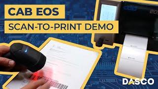 Cab EOS Standalone Scan and Print System | Dasco Custom Solution