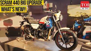 Royal Enfield Scram 440 Walkaround: More Muscle, Smarter Tech! | TOI Auto