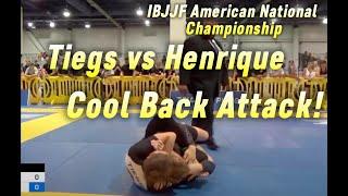 Aaron Tiegs vs Rhenan Henrique BJJ Black Belt Match