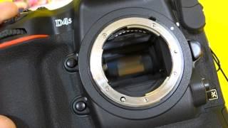 Video of the Nikon D4s shooting at 11fps High Speed Continuous Shooting