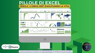 #10 Pillole di Data Analytics: Cerca.X vs Cerca.Vert in Excel