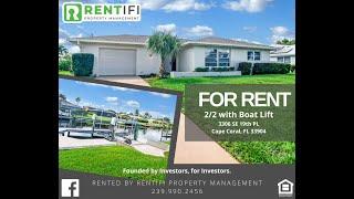 Cape Coral Home for Rent 2BR/2BA by Cape Coral Property Management