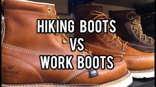 Work Boots vs Hiking Boots