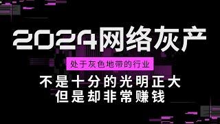 2024网络灰产项目，处于灰色地带的行业，不是十分的光明正大，但是，却非常赚钱。  网赚 薅羊毛 偏门 野路子 灰产 翻身上岸 项目（做灰产的东叔）