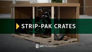 Strip Pak™ Custom Crating | UFP Packaging