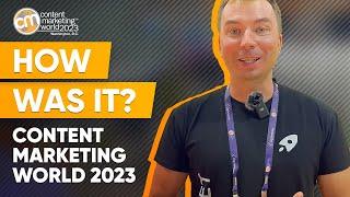 Content Marketing World 2023 | Washington, D.C. | Daniel Dramshev