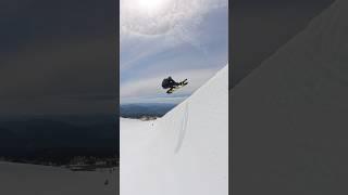 Huge Snowboard Halfpipe Run