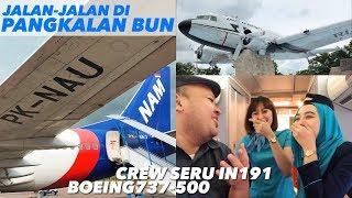 NAM AIR Flight IN191 Pangkalan Bun ke Jakarta + Jalan-Jalan Vlog