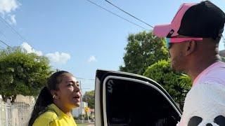 Encuentro a KIKE con una mujer en el carro 