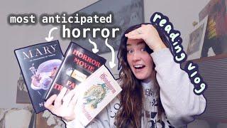 a cozy fall reading vlog, but make it horror