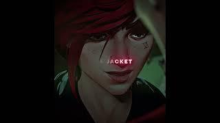 "Nice jacket" - VI Edit || KRUSHKRUSH (Super Slowed) #jinxedit #jinx #arcane #edit