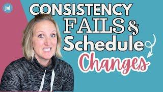 How to Manage Your Homeschool Schedule || CONSISTENCY UPDATE