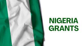 Grant Opportunities in Nigeria