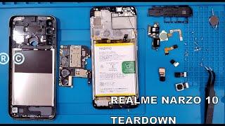 Realme Narzo 10 Teardown / How to open / How internal components looks