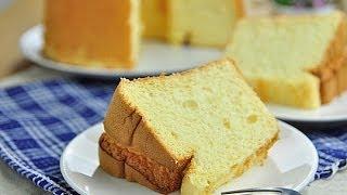 原味基本戚風蛋糕(無泡打粉)。 Chiffon Cake  (no baking powder)