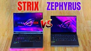 STRIX vs Zephyrus - Asus ROG STRIX G16 vs Zephyrus G14 (2024) [Gaming Laptop Comparison]