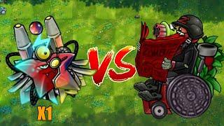 PVZ 1 Fusion 2.3 Challenge!! 1 Plants Fusion VS 40000 Ultimate Professor Z - Who Will Win?