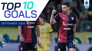 The Top 10 Goals of September | Top Goals | Serie A 2024/25