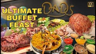 [4K] DAD'S WORLD BUFFET MEGAMALL | Ultimate Feast Saisaki & Kamayan | International Filipino Dishes