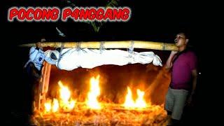 POCONG P4NGGANG | penampakan hantu pocong di pan99ang part #2