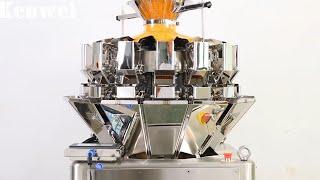 Kenwei丨Automatic 14 Head Mini Multihead Weigher Stainless Steel 2g-200g