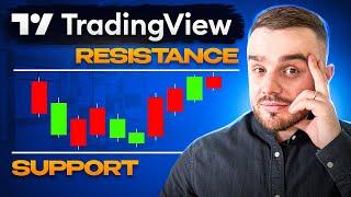 How to Build Support and Resistance Levels in TradingView ?