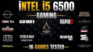 Intel Core i5 6500 In Gaming || 16 Games Tested || i5 6th Gen Processor