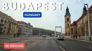 Driving in Budapest, Hungary 4K | Easter Monday Drive - April 2024