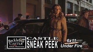 Castle 6x11 Sneak Peek #1 "Under Fire" Ryan & Espo in Burning Building |Castle & Beckett  Arson Case